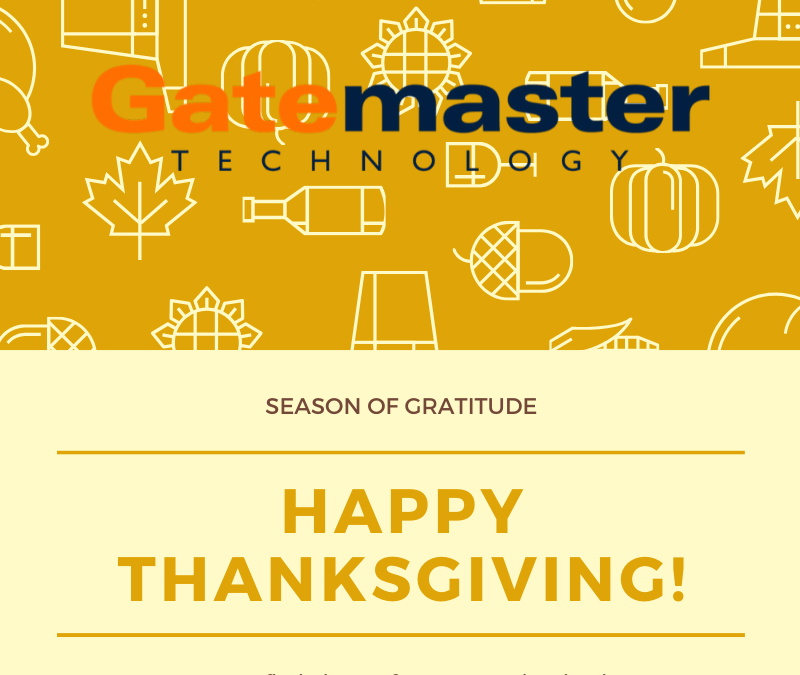 Happy Thanksgiving from Gatemaster
