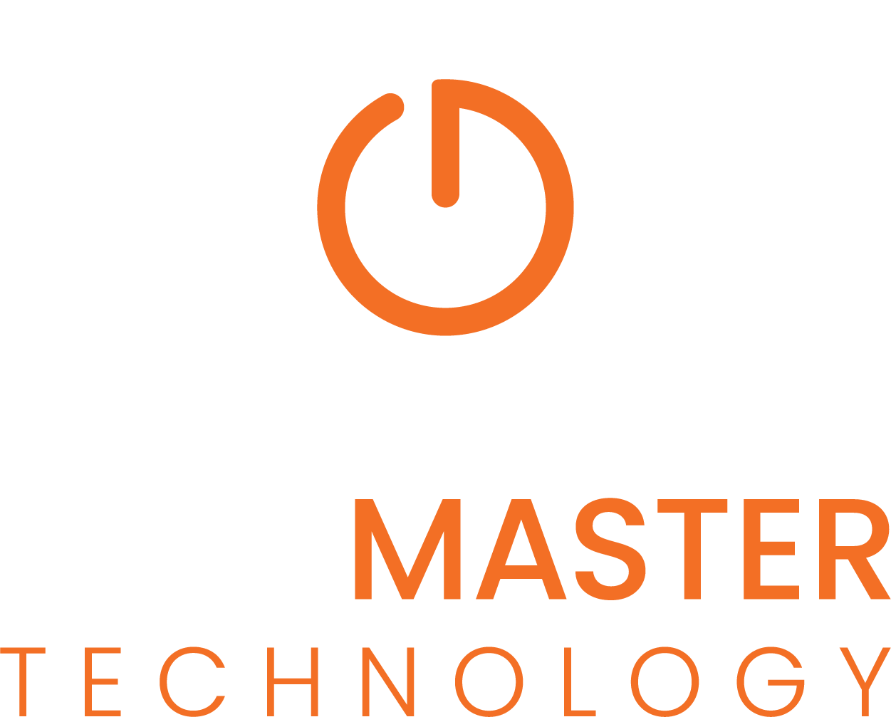 Vertical-orangwhite gatemaster technology logo