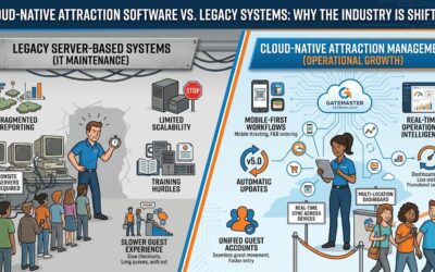 Cloud-Native Attraction Software vs. Legacy Systems: Why the Industry is Shifting
